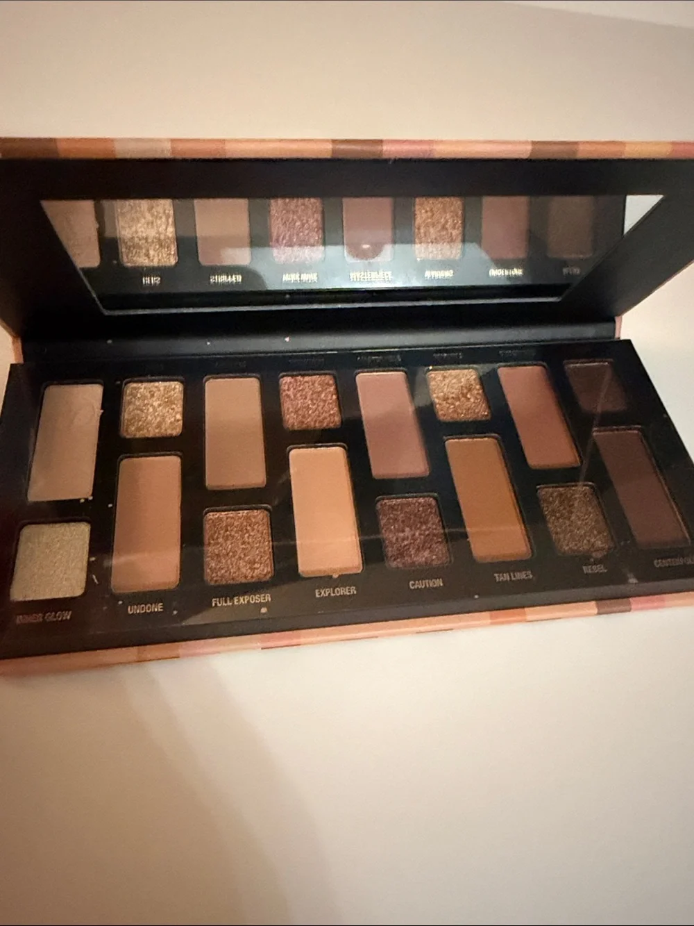 W7 Nudification Eyeshadow Palette — Peach & Brown Neutral Shades Brand New